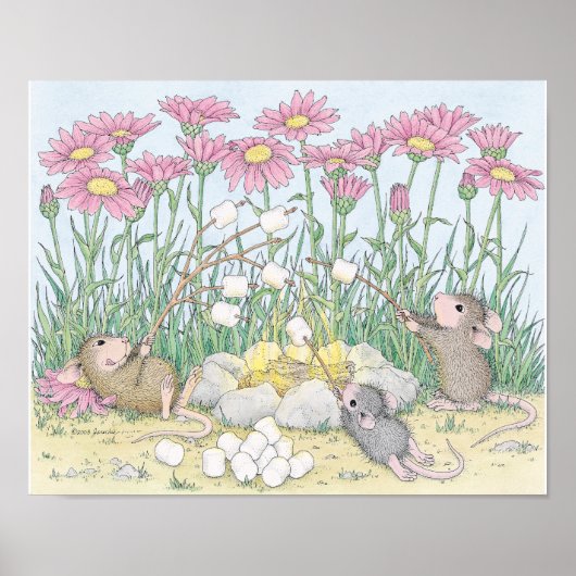 Poster House-Mouse Designs® - Wall Art (Devant)