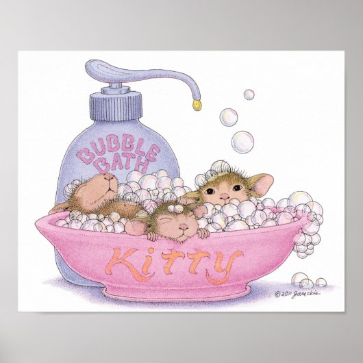 Poster House-Mouse Designs® - Wall Art (Devant)
