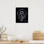 Poster HOUSE of the Dragon | Silver Dragon Crest (Cuisine)