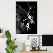 Poster Houseki no Kuni Diamond et Bort (Bureau à domicile)