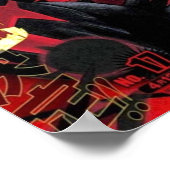 Poster Housse de saut de trèfle noir (Coin)