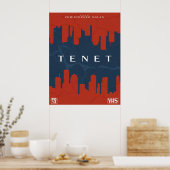 Poster Housse VHS rétro TENET (Cuisine)