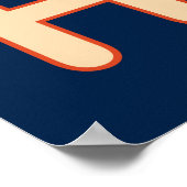 Poster Houston, Bâtiments reconnaissables, Voyage (Coin)