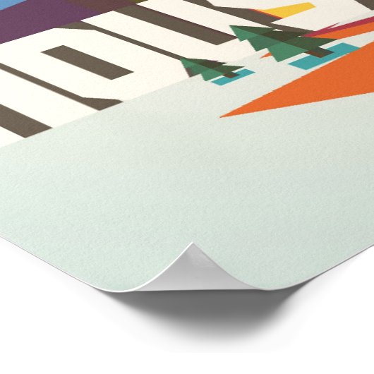 Poster Houston | Cityscape Design (Coin)