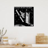 Poster Houston, Nous Avons Un Problème (Cuisine)