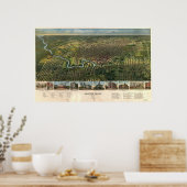 Poster Houston, Texas 1891 (Cuisine)