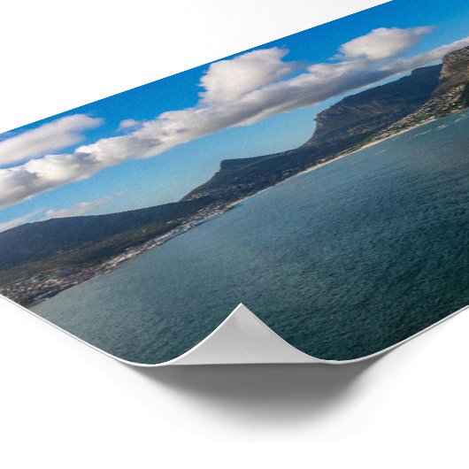 Poster Hout Bay. Le Cap (Coin)