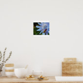 Poster hoverfly en bleu (Cuisine)