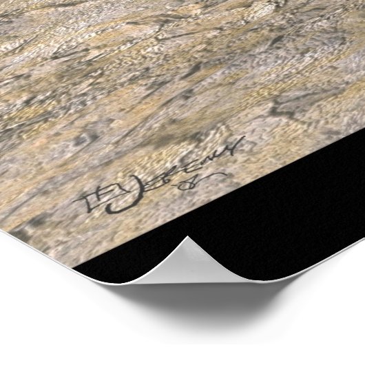 Poster Hovering Teacup cassé (Coin)