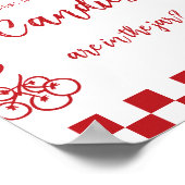 Poster How many candies Italian Red Bow Hand drawn game (Coin)