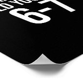 Poster How Many Cats Should You Have 6-7 Funny 67 Meme Ca (Coin)