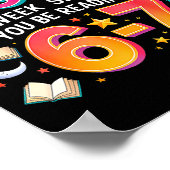 Poster How Many Nights Reading 67 Funny Meme Six Seven Te (Coin)