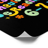 Poster How Many Nights Reading 67 Funny Meme Six Seven Te (Coin)