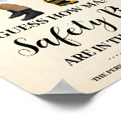 Poster How Many Safety Pins Game Little Recruit Shower (Coin)