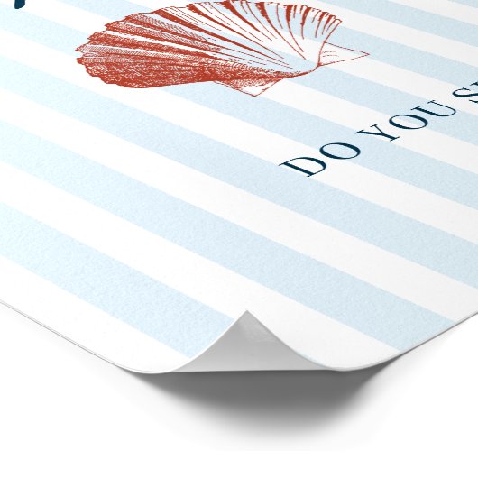 Poster How many Shells Guessing Game (Coin)