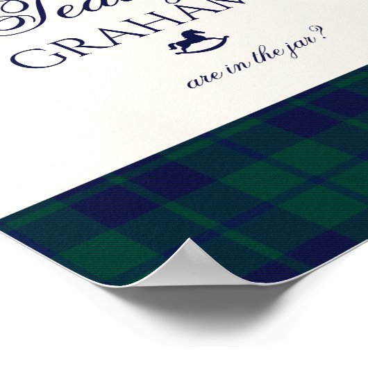 Poster How many teddy grahams Teddy Bear Red Bow (Coin)