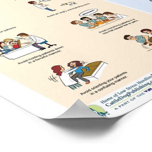 Poster How to Handle Patients in a Caring Manner and What (Coin)