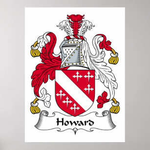 Poster Howard Family Crest
