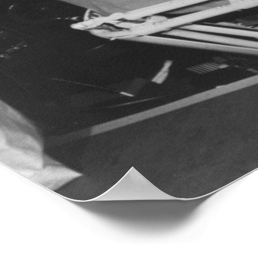 Poster Howard Hughes dans l'épicéa Oie Plan en bois (Coin)