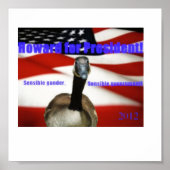 Poster Howard pour le président 2012 (Devant)