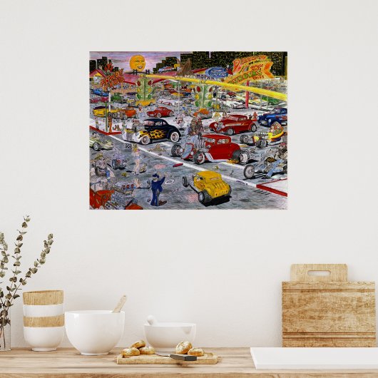 Poster Howdy Pard (Cuisine)