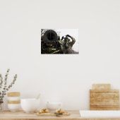 Poster Howitzer M-119A2 (Cuisine)