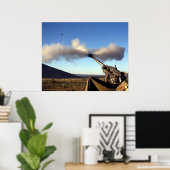 Poster Howitzer M-198 (Bureau à domicile)