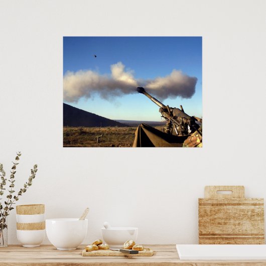 Poster Howitzer M-198 (Cuisine)