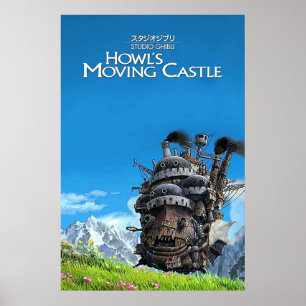 Poster Howl39 ; s Moving Castle