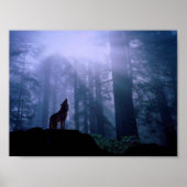 Poster Howling Wolf (Devant)
