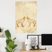 Poster Howling Wolves (Bureau à domicile)