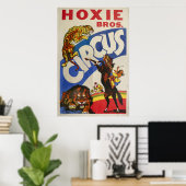 Poster Hoxie Bros. Circus (Bureau à domicile)