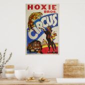 Poster Hoxie Bros. Circus (Cuisine)