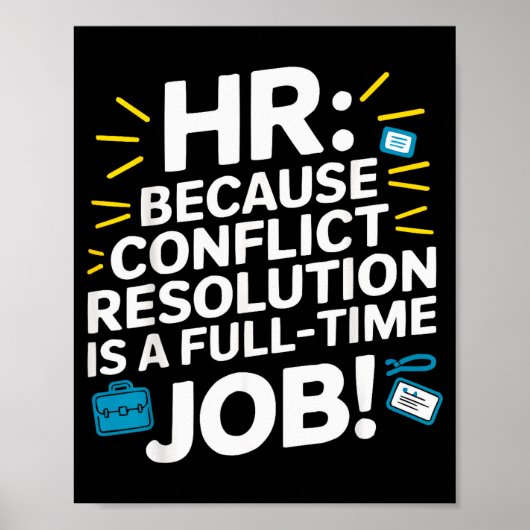 Poster Hr Manager Human Resource Employee Workplace Drama (Devant)