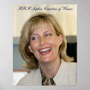 Poster HRH Sophie, comtesse de Wessex 2003