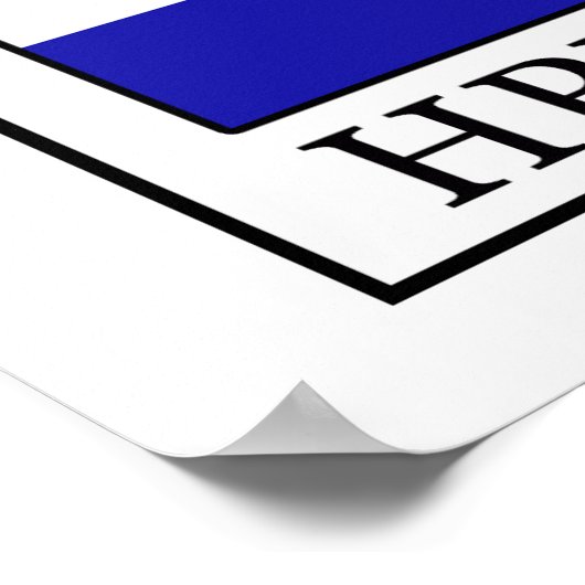 Poster Hrvatska (Coin)