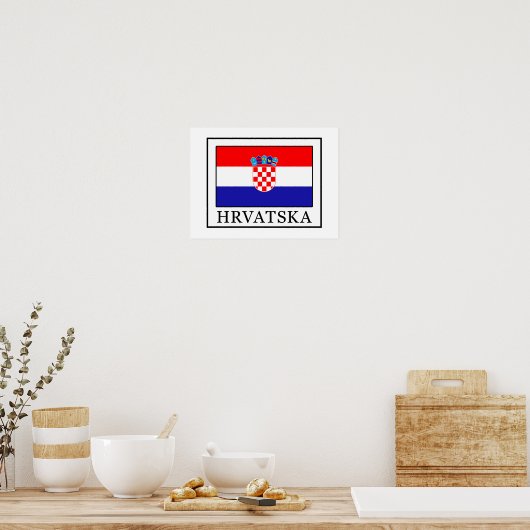 Poster Hrvatska (Cuisine)