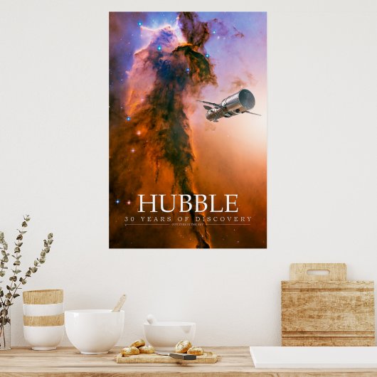Poster Hubble - 30 ans de découverte (Cuisine)
