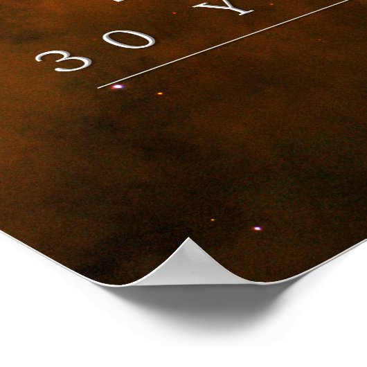 Poster Hubble - 30 ans de découverte (Coin)