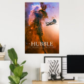 Poster Hubble - 30 ans de découverte (Bureau à domicile)