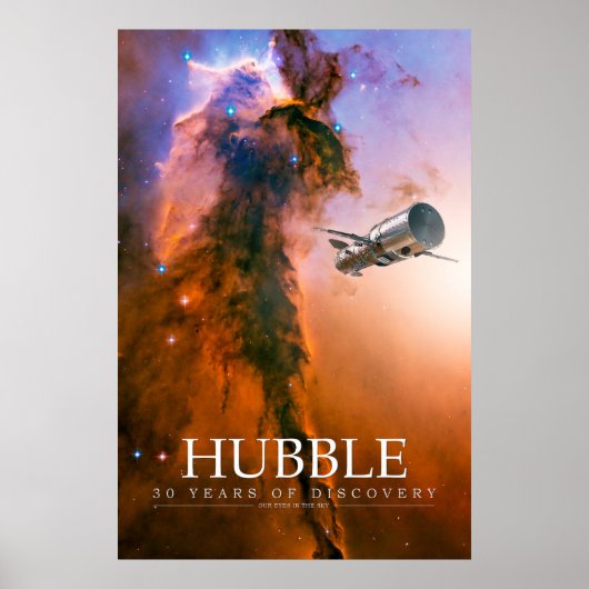 Poster Hubble - 30 ans de découverte (Devant)