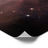 Poster Hubble Ange de neige (Coin)