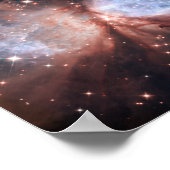 Poster Hubble ange de neige 10x8 (Coin)
