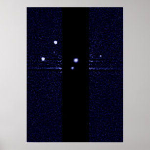 Poster Hubble Discovers a Fifth Moon Orbiting Pluto