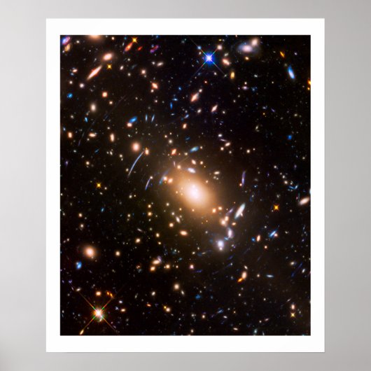 Poster Hubble Frontier Fields (Devant)