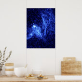 Poster Hubble Image du choc Stellar Bow (Cuisine)