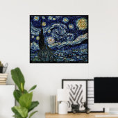 Poster Hubble Starry Night (29,3 po x 24 po) (Bureau à domicile)
