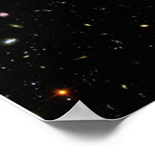 Poster Hubble Ultra Deep Field (Coin)
