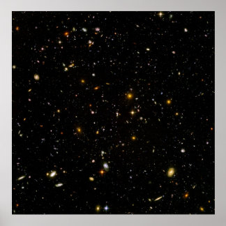 Poster Hubble Ultra Deep Field