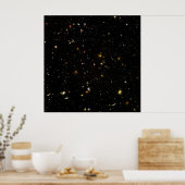 Poster Hubble Ultra Deep Field (Cuisine)